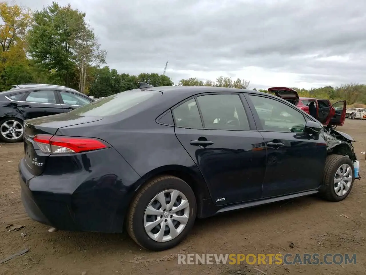 3 Photograph of a damaged car JTDBDMHE8P3000194 TOYOTA COROLLA 2023