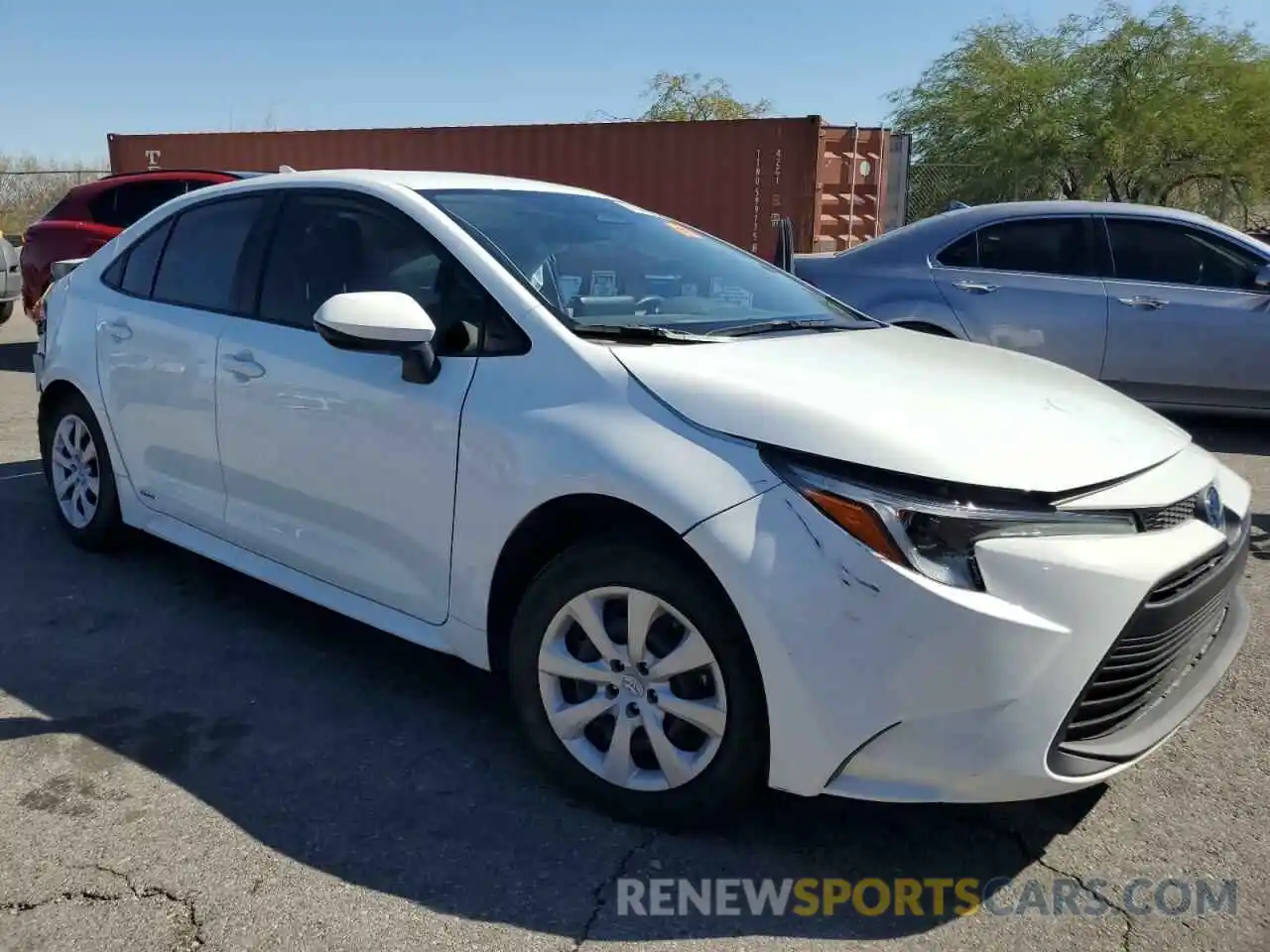 4 Photograph of a damaged car JTDBDMHE8P3002205 TOYOTA COROLLA 2023