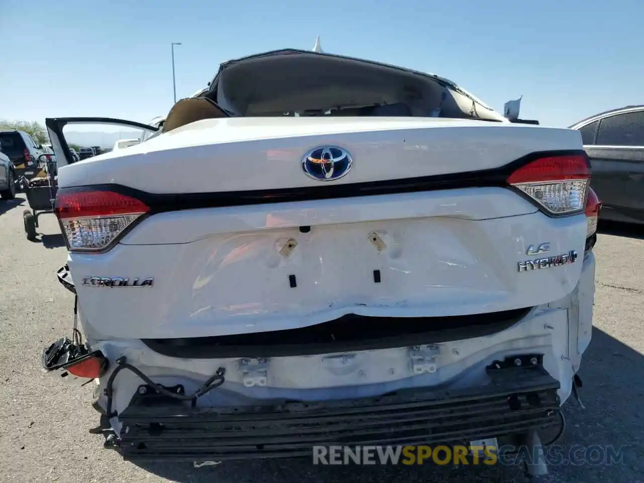 6 Photograph of a damaged car JTDBDMHE8P3002205 TOYOTA COROLLA 2023