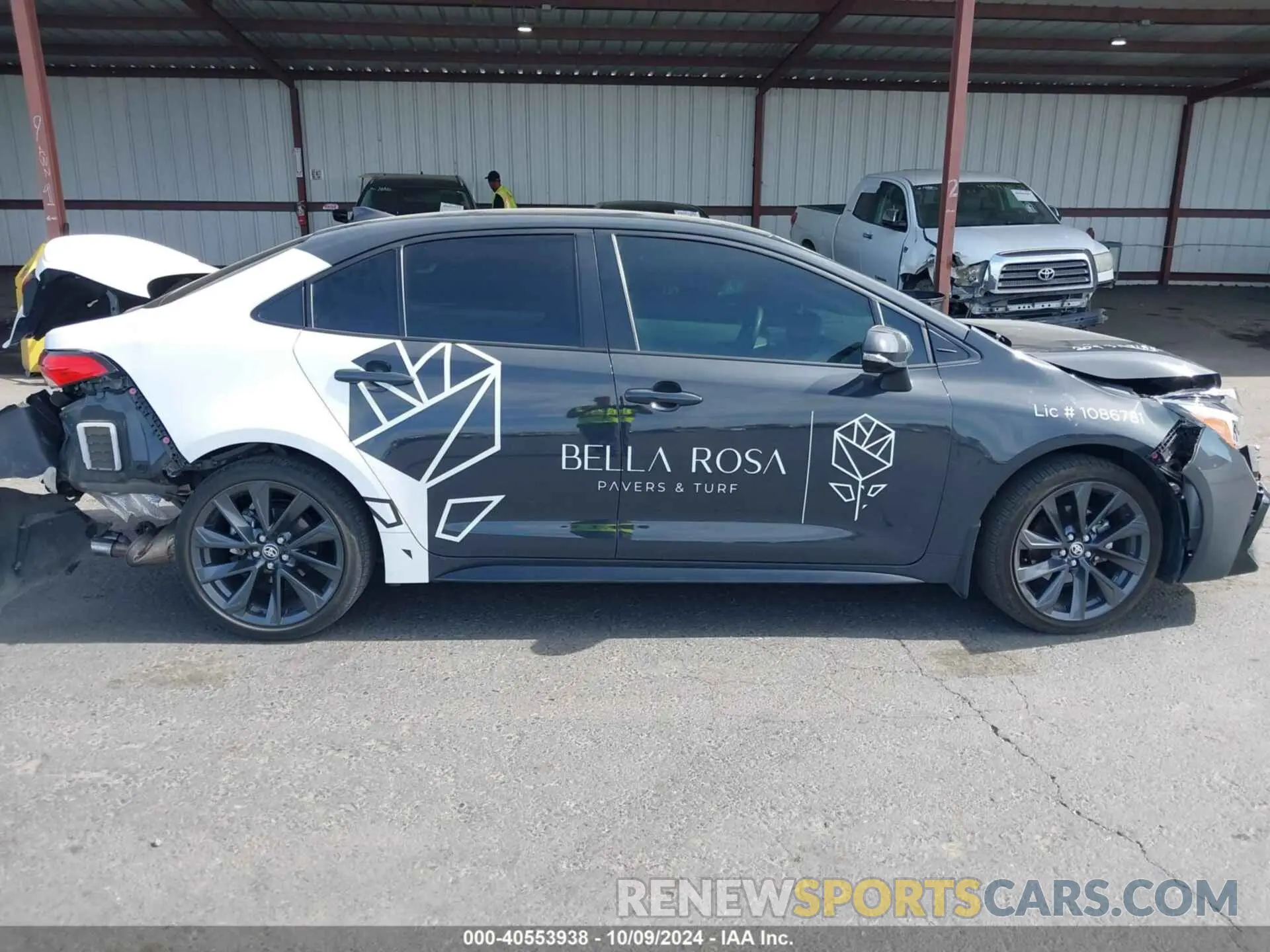 13 Photograph of a damaged car JTDBDMHE8P3003726 TOYOTA COROLLA 2023