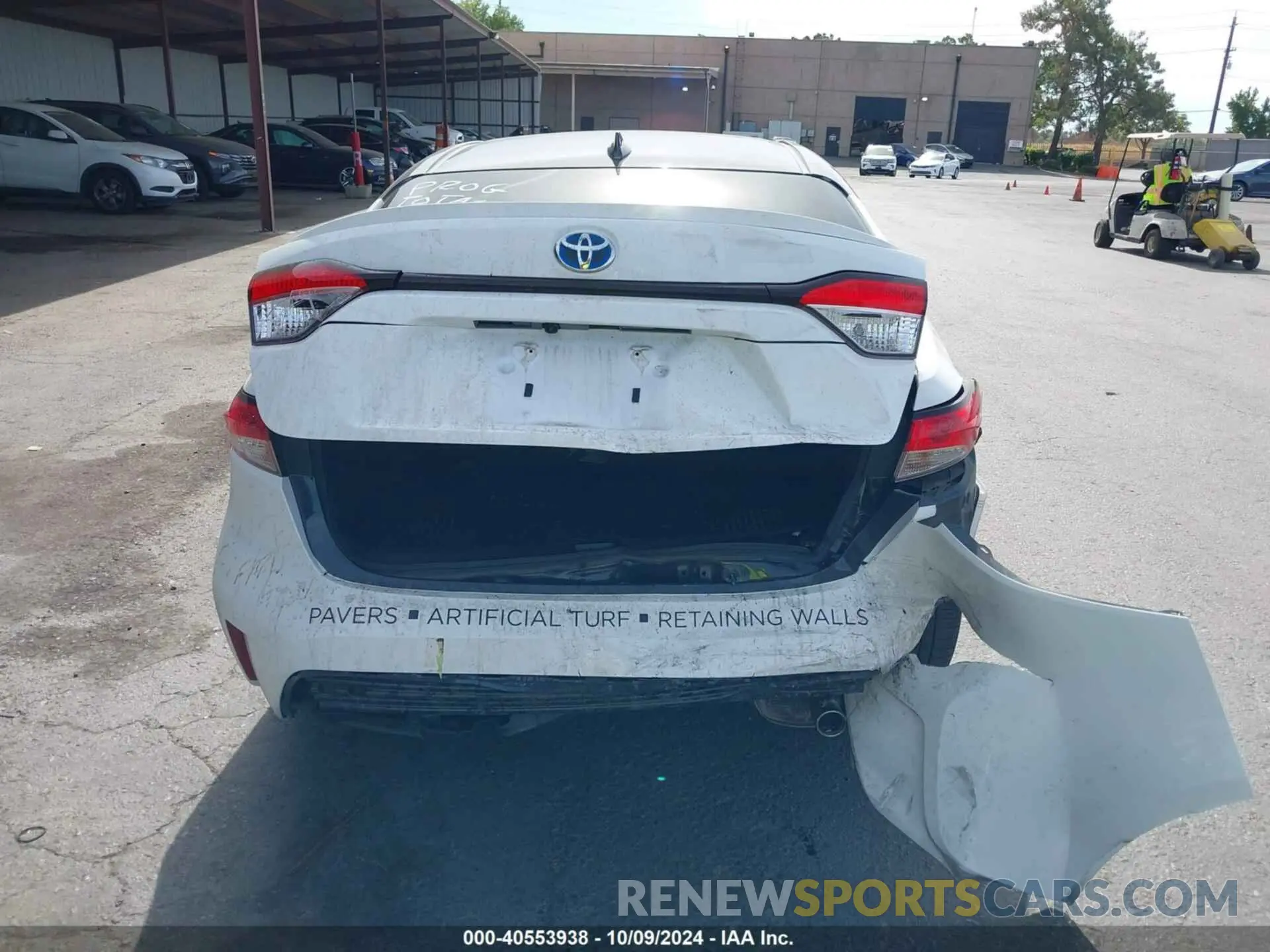 16 Photograph of a damaged car JTDBDMHE8P3003726 TOYOTA COROLLA 2023