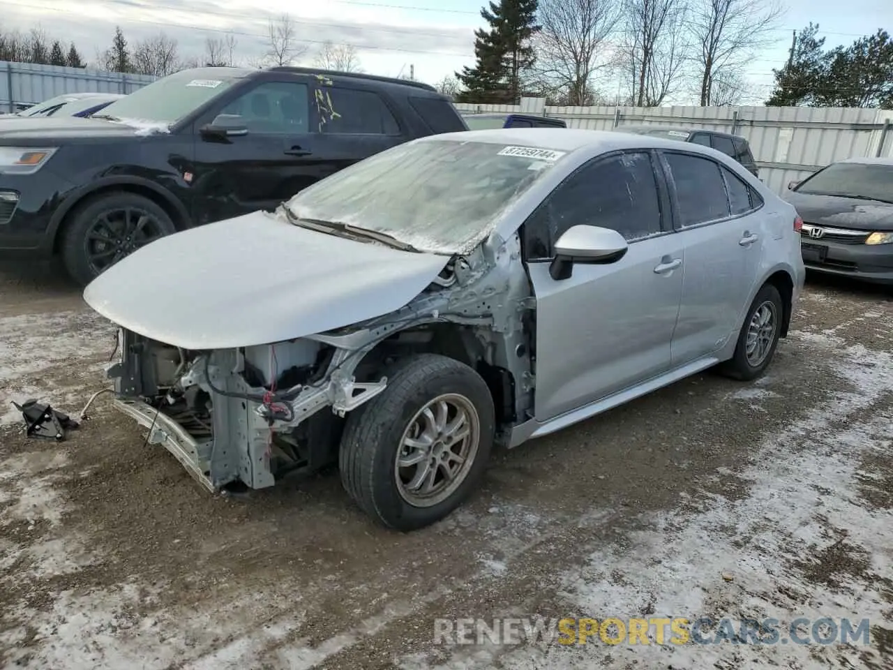 1 Photograph of a damaged car JTDBDMHE8P3004598 TOYOTA COROLLA 2023