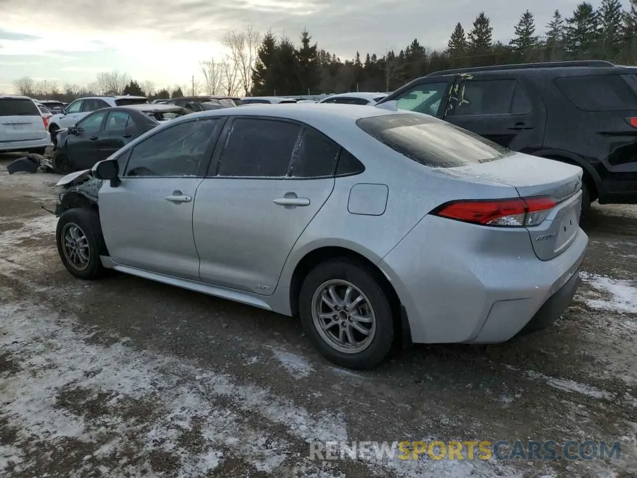 2 Photograph of a damaged car JTDBDMHE8P3004598 TOYOTA COROLLA 2023