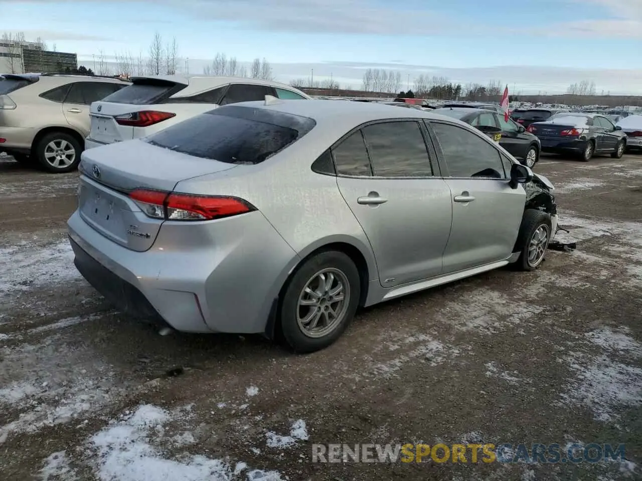 3 Photograph of a damaged car JTDBDMHE8P3004598 TOYOTA COROLLA 2023
