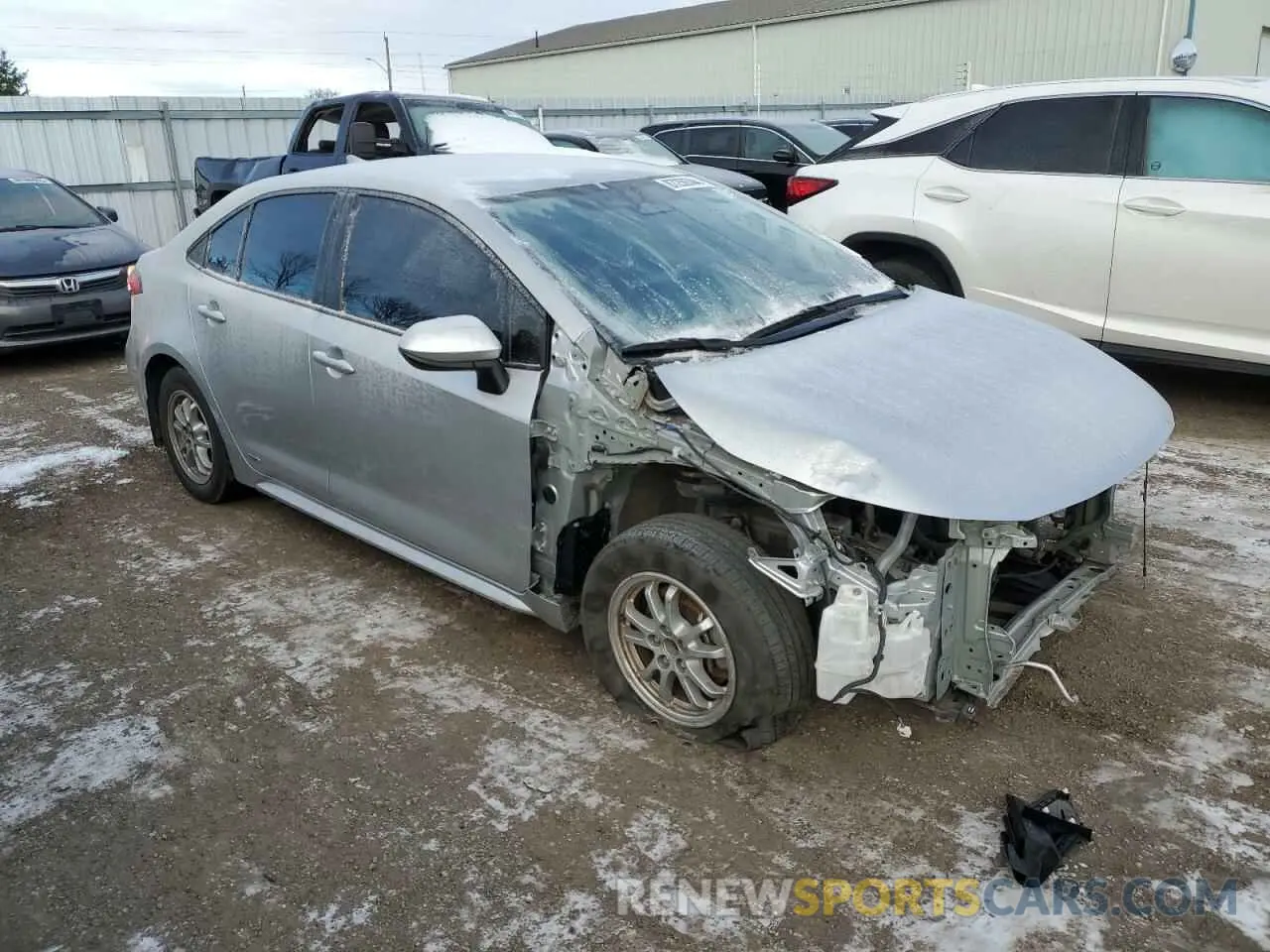 4 Photograph of a damaged car JTDBDMHE8P3004598 TOYOTA COROLLA 2023