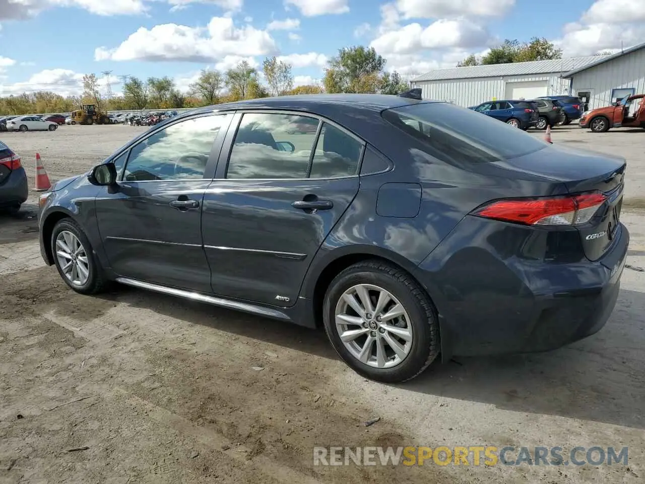 2 Photograph of a damaged car JTDBDMHE8P3007906 TOYOTA COROLLA 2023