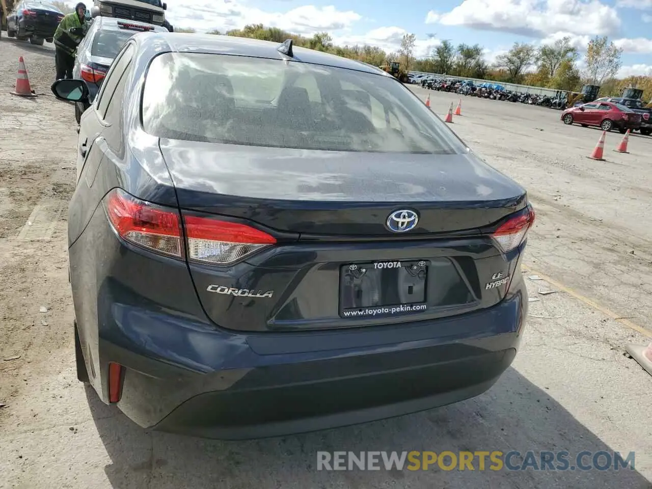 6 Photograph of a damaged car JTDBDMHE8P3007906 TOYOTA COROLLA 2023