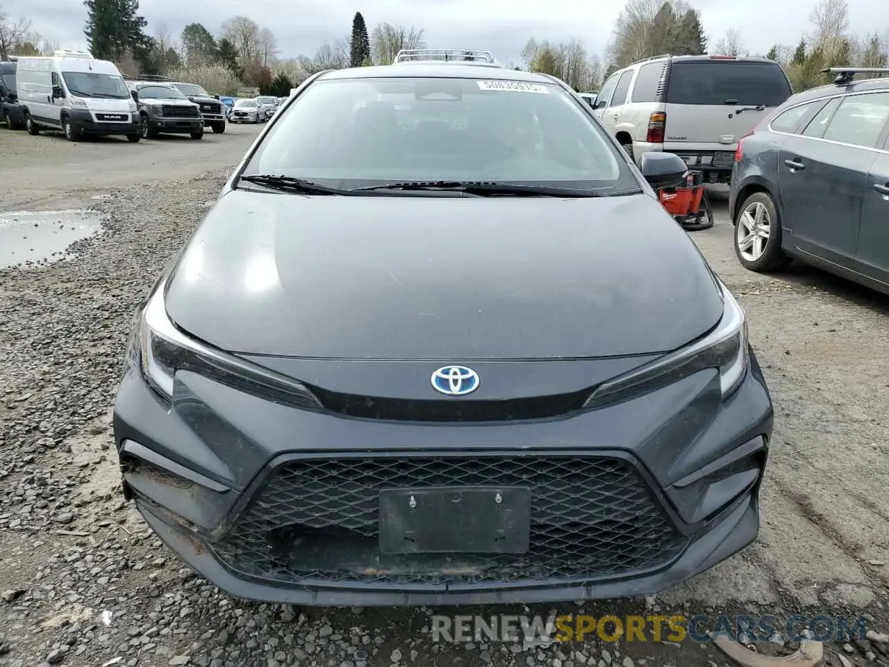 5 Photograph of a damaged car JTDBDMHE9P3006747 TOYOTA COROLLA 2023
