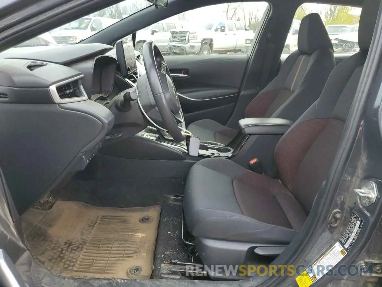 7 Photograph of a damaged car JTDBDMHE9P3006747 TOYOTA COROLLA 2023