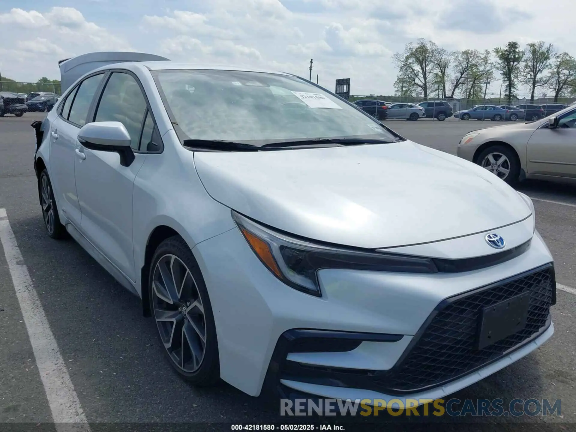 1 Photograph of a damaged car JTDBDMHE9P3007395 TOYOTA COROLLA 2023