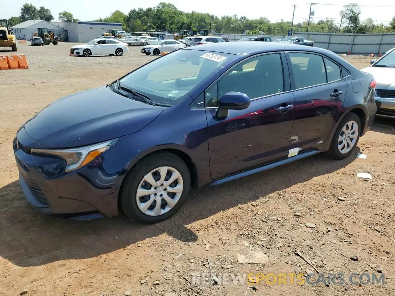 1 Photograph of a damaged car JTDBDMHE9PJ001933 TOYOTA COROLLA 2023