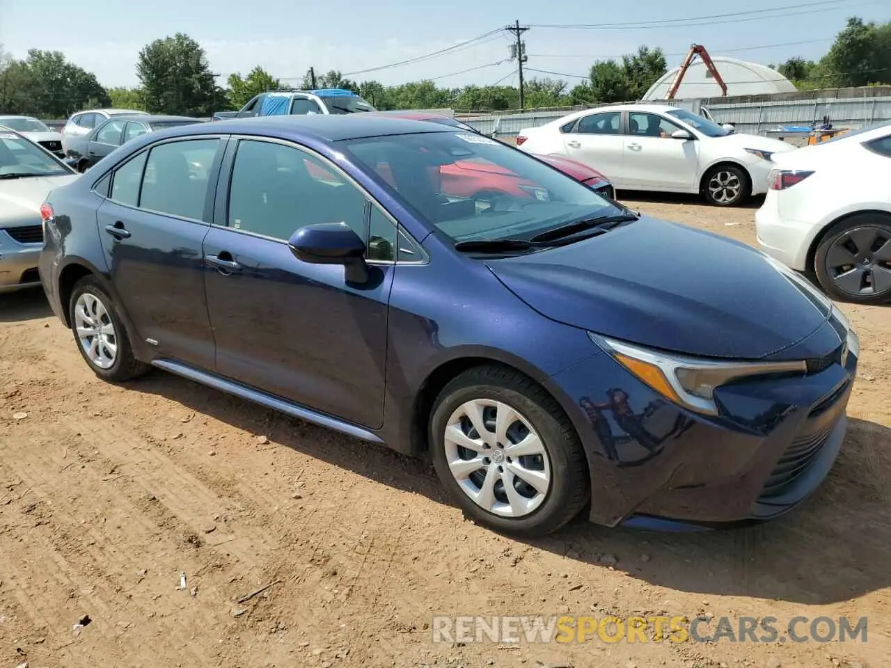 4 Photograph of a damaged car JTDBDMHE9PJ001933 TOYOTA COROLLA 2023