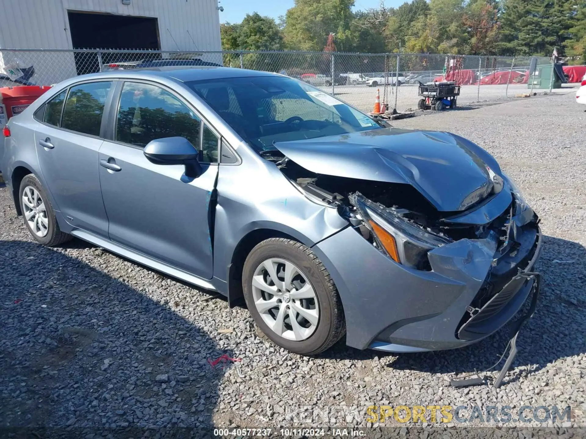 1 Photograph of a damaged car JTDBDMHEXP3001346 TOYOTA COROLLA 2023