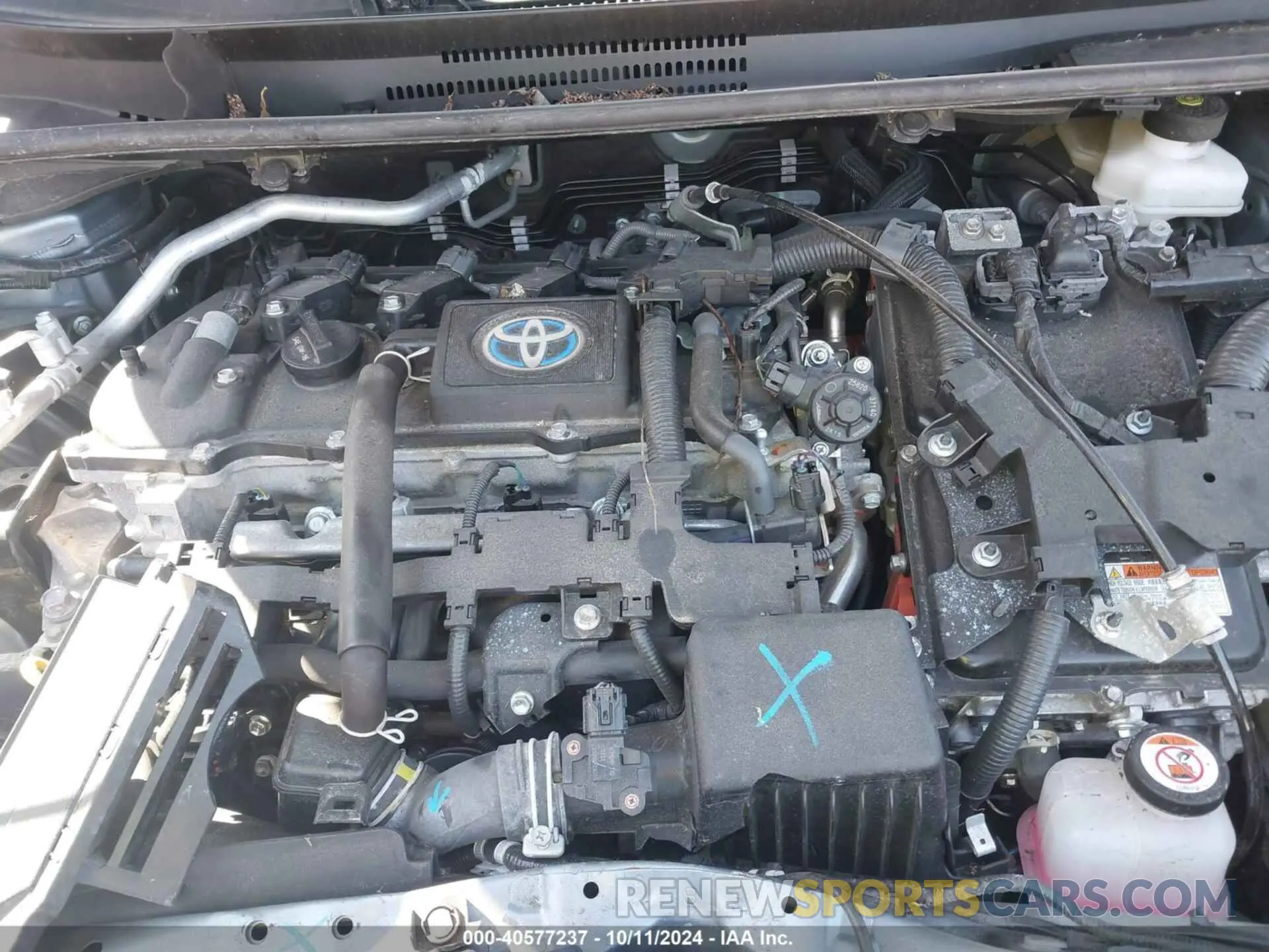 10 Photograph of a damaged car JTDBDMHEXP3001346 TOYOTA COROLLA 2023
