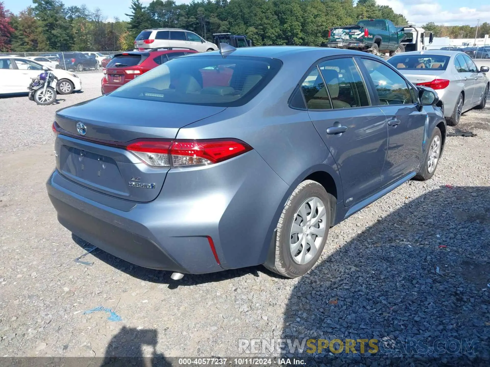 4 Photograph of a damaged car JTDBDMHEXP3001346 TOYOTA COROLLA 2023