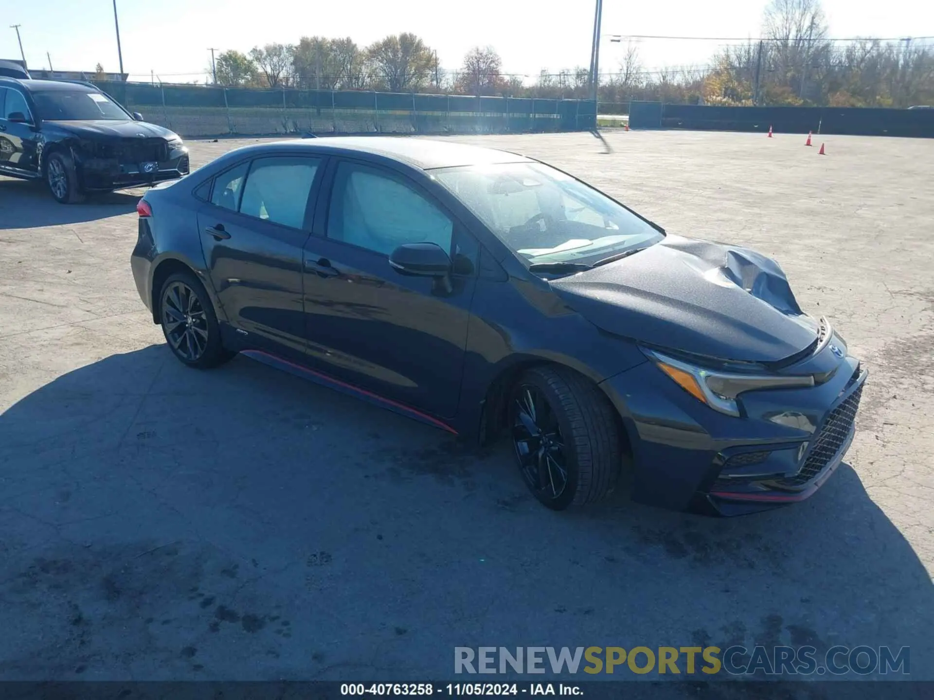 1 Photograph of a damaged car JTDBDMHEXP3004991 TOYOTA COROLLA 2023