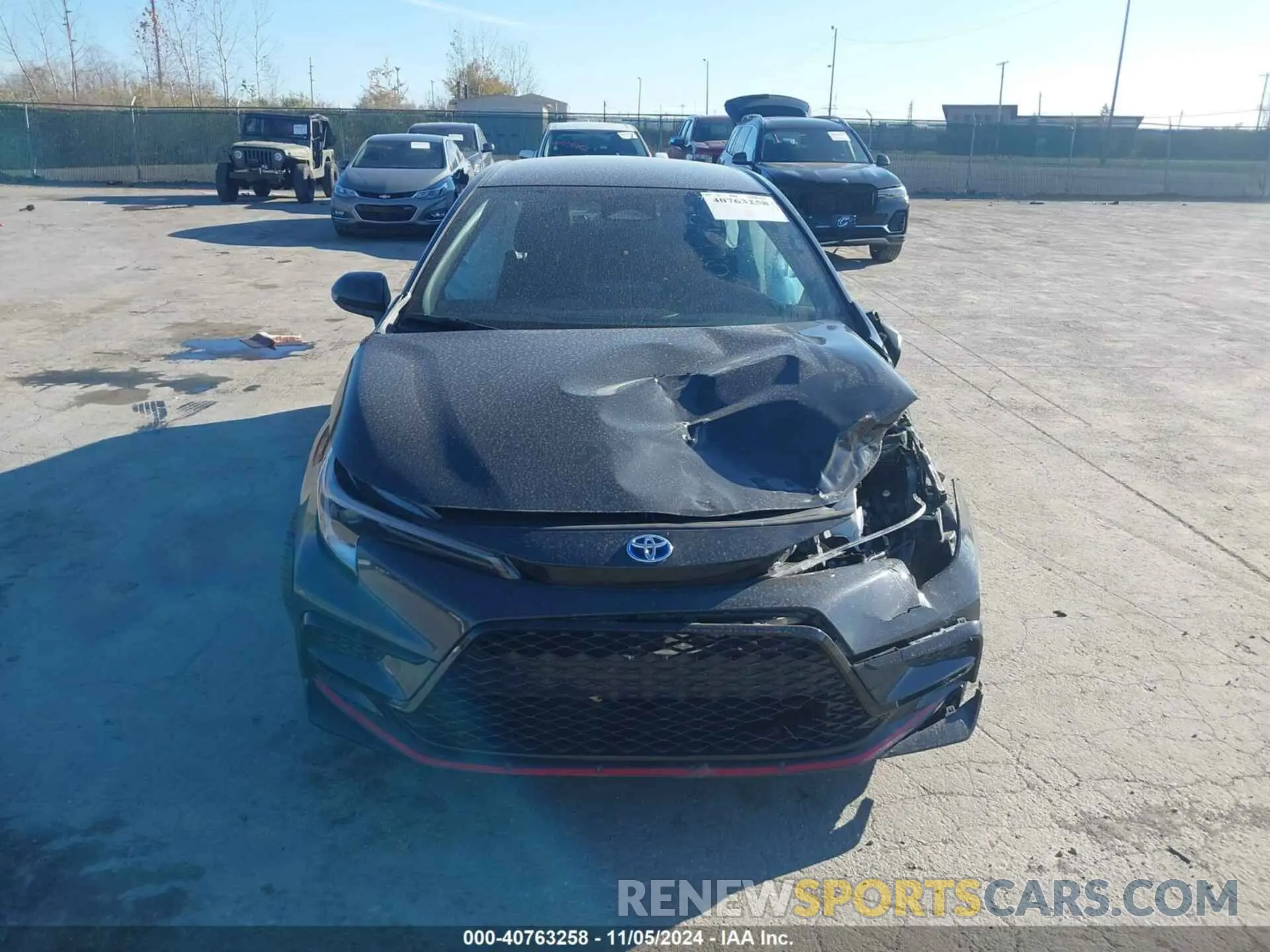 12 Photograph of a damaged car JTDBDMHEXP3004991 TOYOTA COROLLA 2023