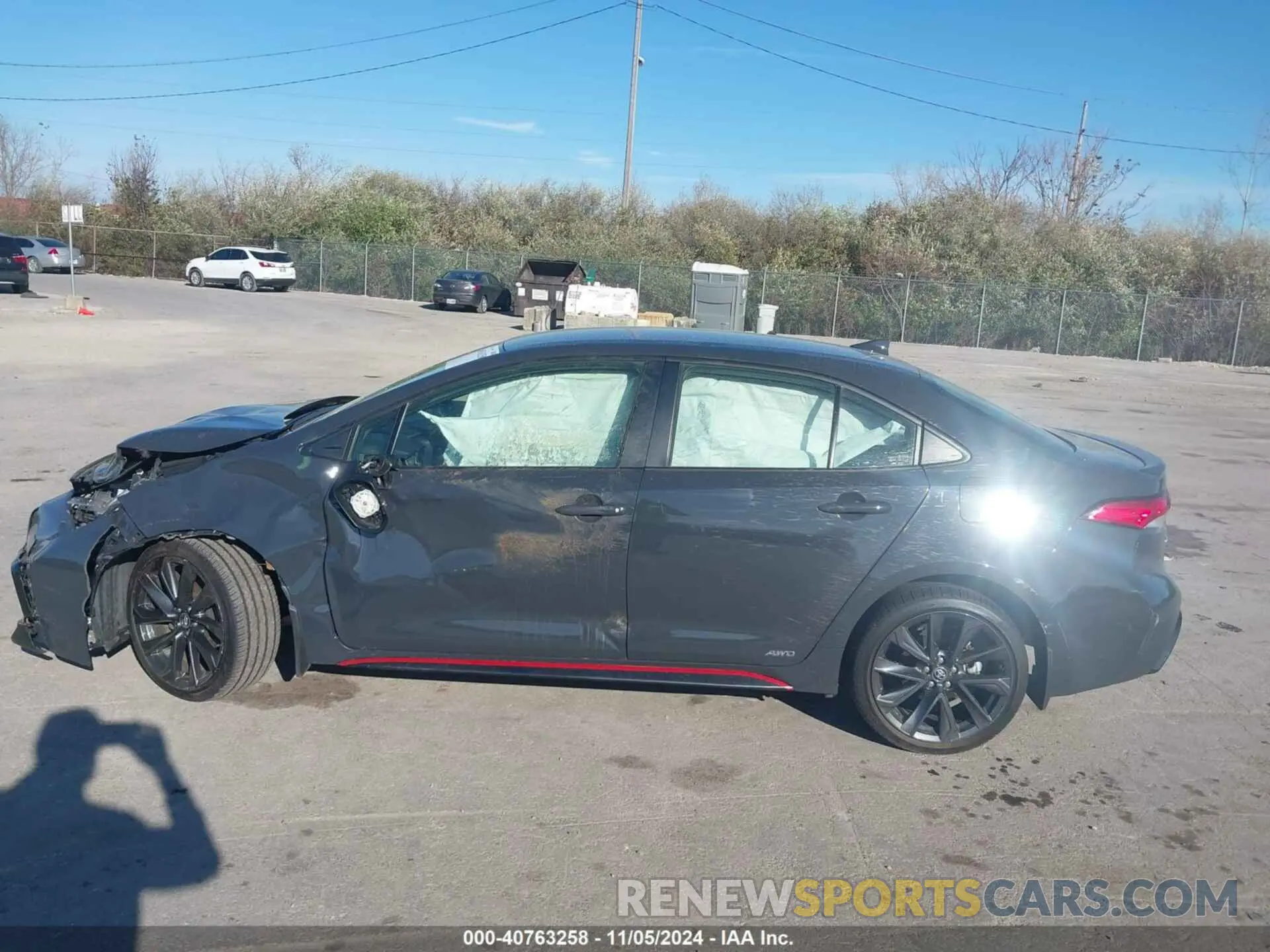 14 Photograph of a damaged car JTDBDMHEXP3004991 TOYOTA COROLLA 2023