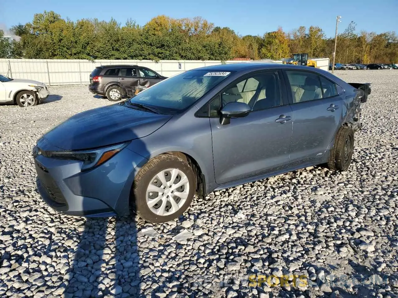 1 Photograph of a damaged car JTDBDMHEXP3005607 TOYOTA COROLLA 2023