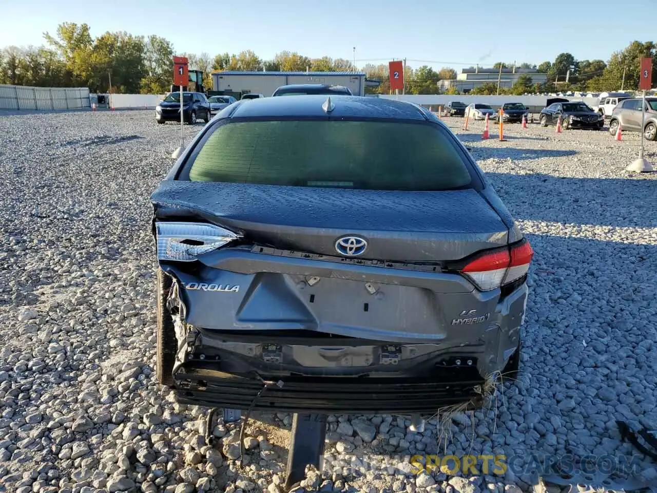 6 Photograph of a damaged car JTDBDMHEXP3005607 TOYOTA COROLLA 2023