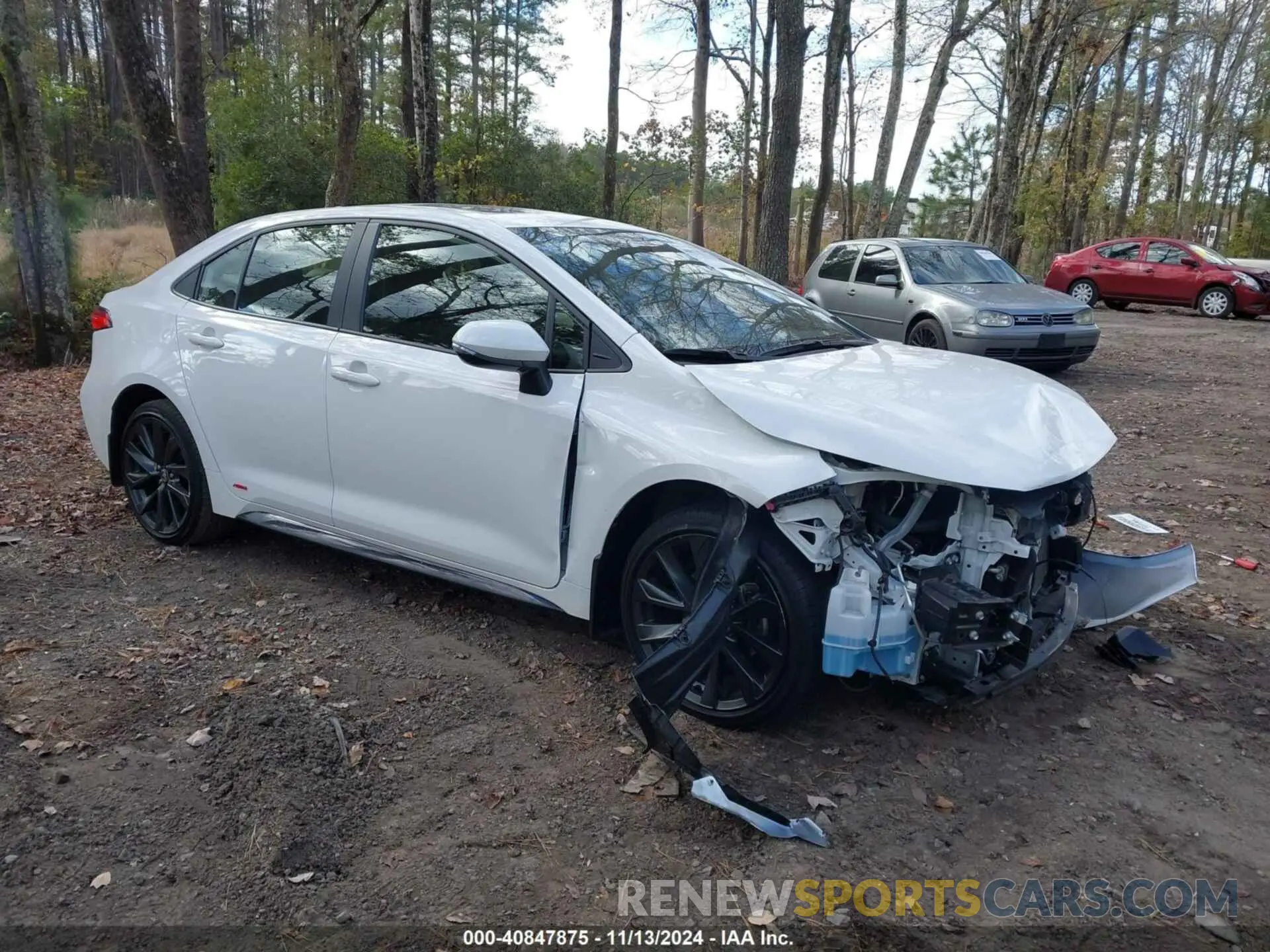 1 Photograph of a damaged car JTDBDMHEXPJ002539 TOYOTA COROLLA 2023