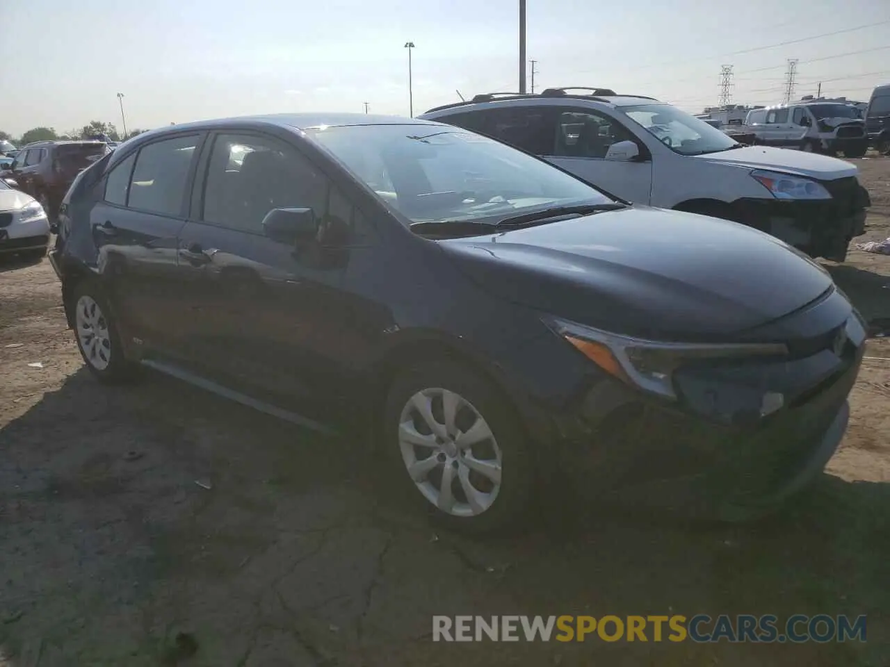 4 Photograph of a damaged car JTDBDMHEXPJ003738 TOYOTA COROLLA 2023