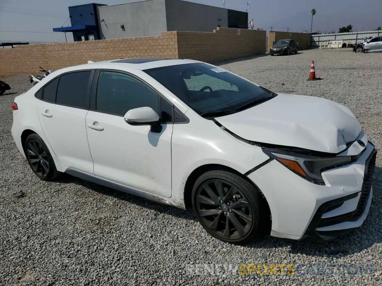 4 Photograph of a damaged car JTDP4MCE0P3515297 TOYOTA COROLLA 2023