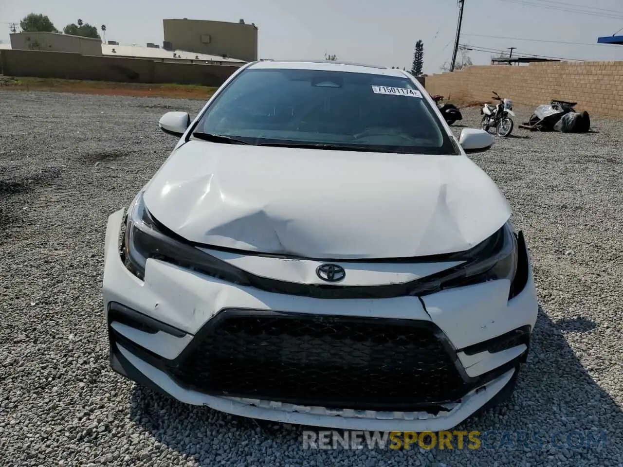 5 Photograph of a damaged car JTDP4MCE0P3515297 TOYOTA COROLLA 2023