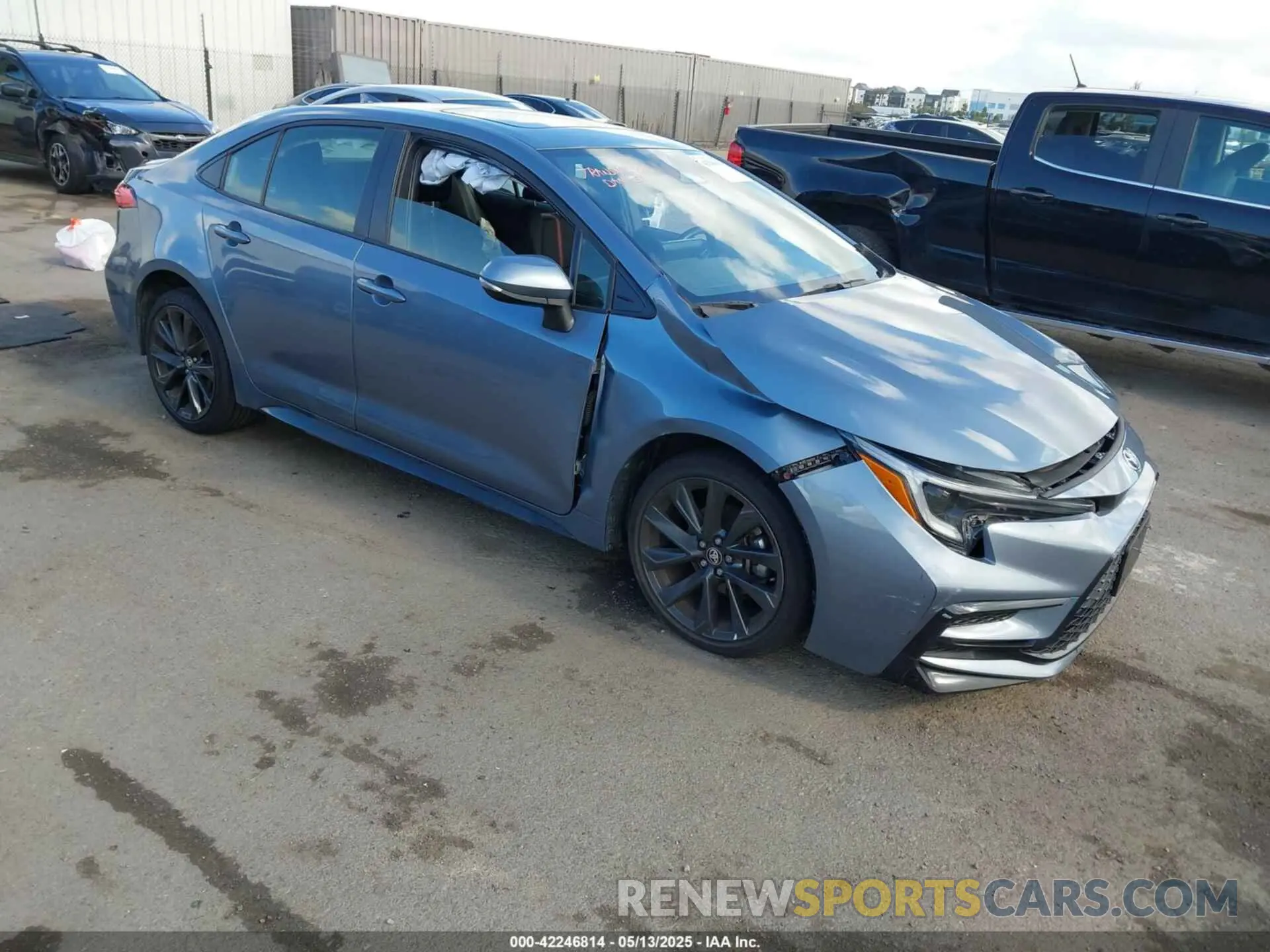 1 Photograph of a damaged car JTDP4MCE0PJ101660 TOYOTA COROLLA 2023
