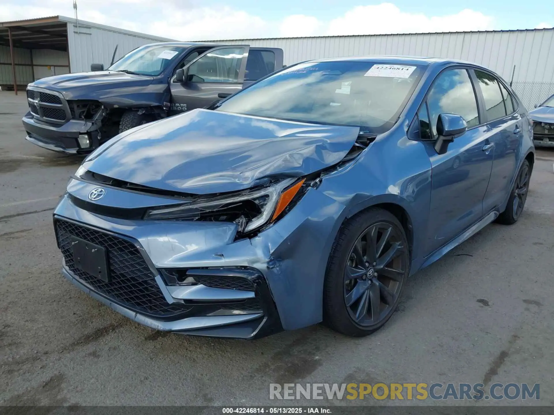 6 Photograph of a damaged car JTDP4MCE0PJ101660 TOYOTA COROLLA 2023