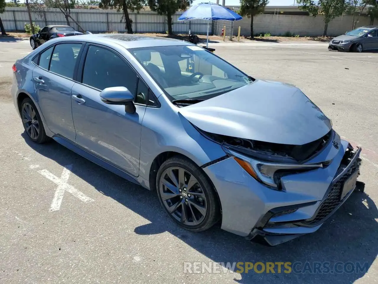 4 Photograph of a damaged car JTDP4MCE1P3514823 TOYOTA COROLLA 2023