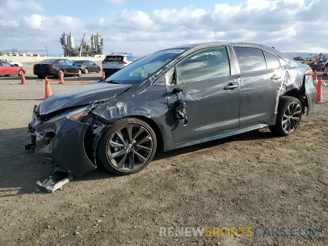 1 Photograph of a damaged car JTDP4MCE2P3515897 TOYOTA COROLLA 2023