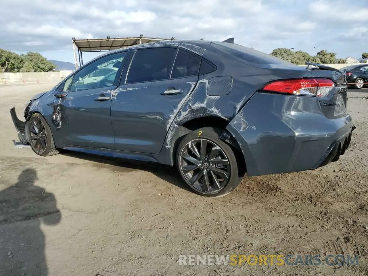 2 Photograph of a damaged car JTDP4MCE2P3515897 TOYOTA COROLLA 2023