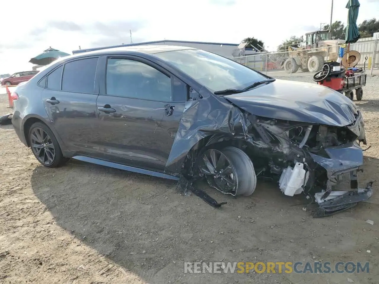 4 Photograph of a damaged car JTDP4MCE2P3515897 TOYOTA COROLLA 2023