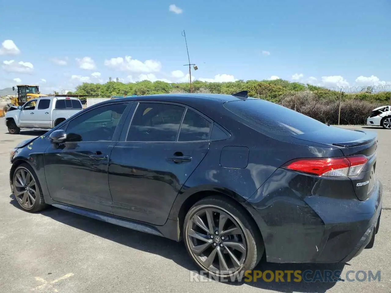 2 Photograph of a damaged car JTDP4MCE3P3514371 TOYOTA COROLLA 2023