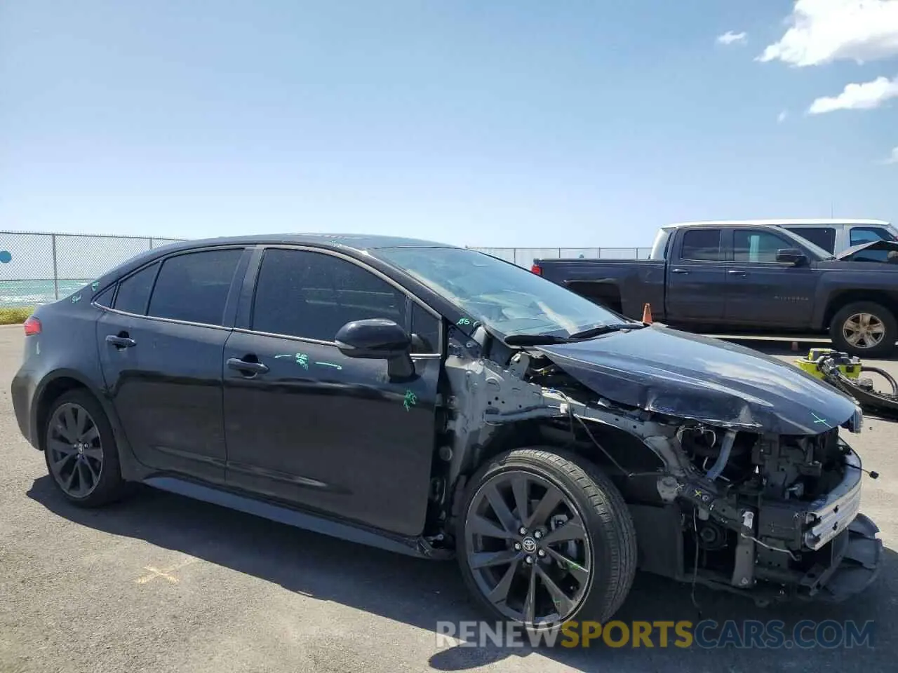 4 Photograph of a damaged car JTDP4MCE3P3514371 TOYOTA COROLLA 2023