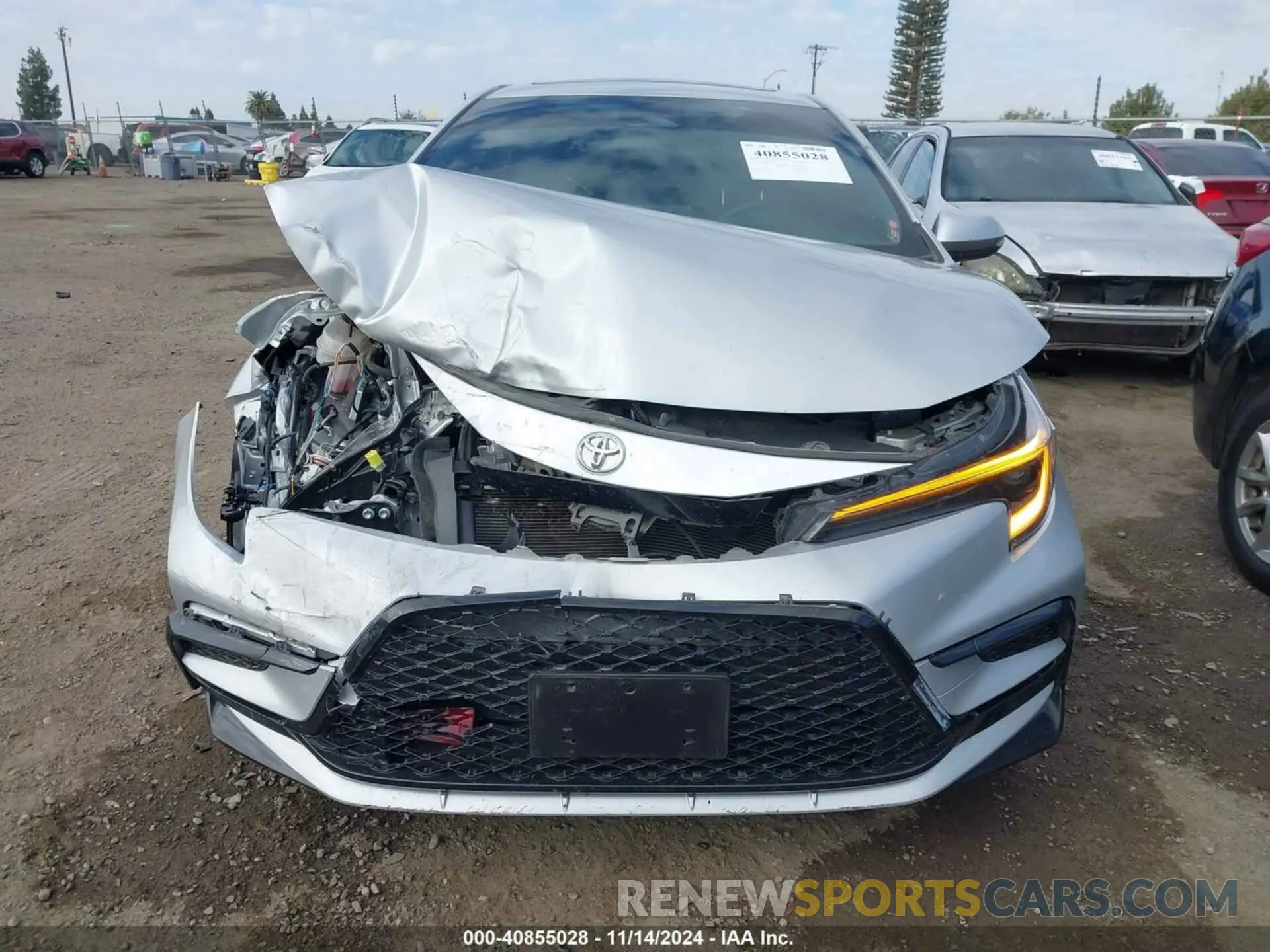 12 Photograph of a damaged car JTDP4MCE5P3515330 TOYOTA COROLLA 2023