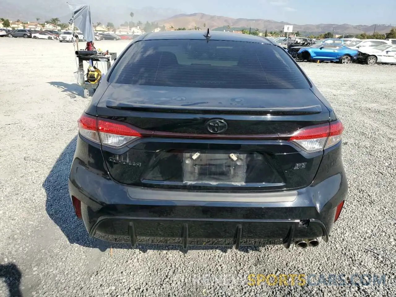 6 Photograph of a damaged car JTDP4MCE5P3516266 TOYOTA COROLLA 2023