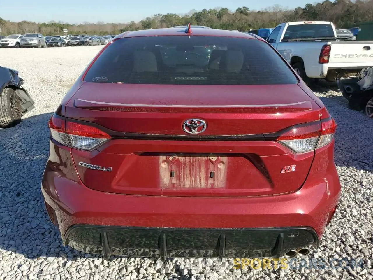 6 Photograph of a damaged car JTDP4MCE9PJ103407 TOYOTA COROLLA 2023