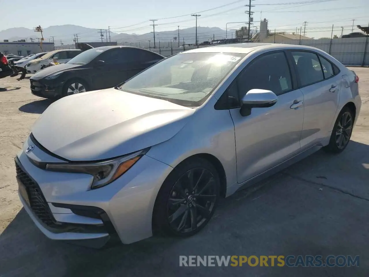 1 Photograph of a damaged car JTDP4MCEXP3514674 TOYOTA COROLLA 2023