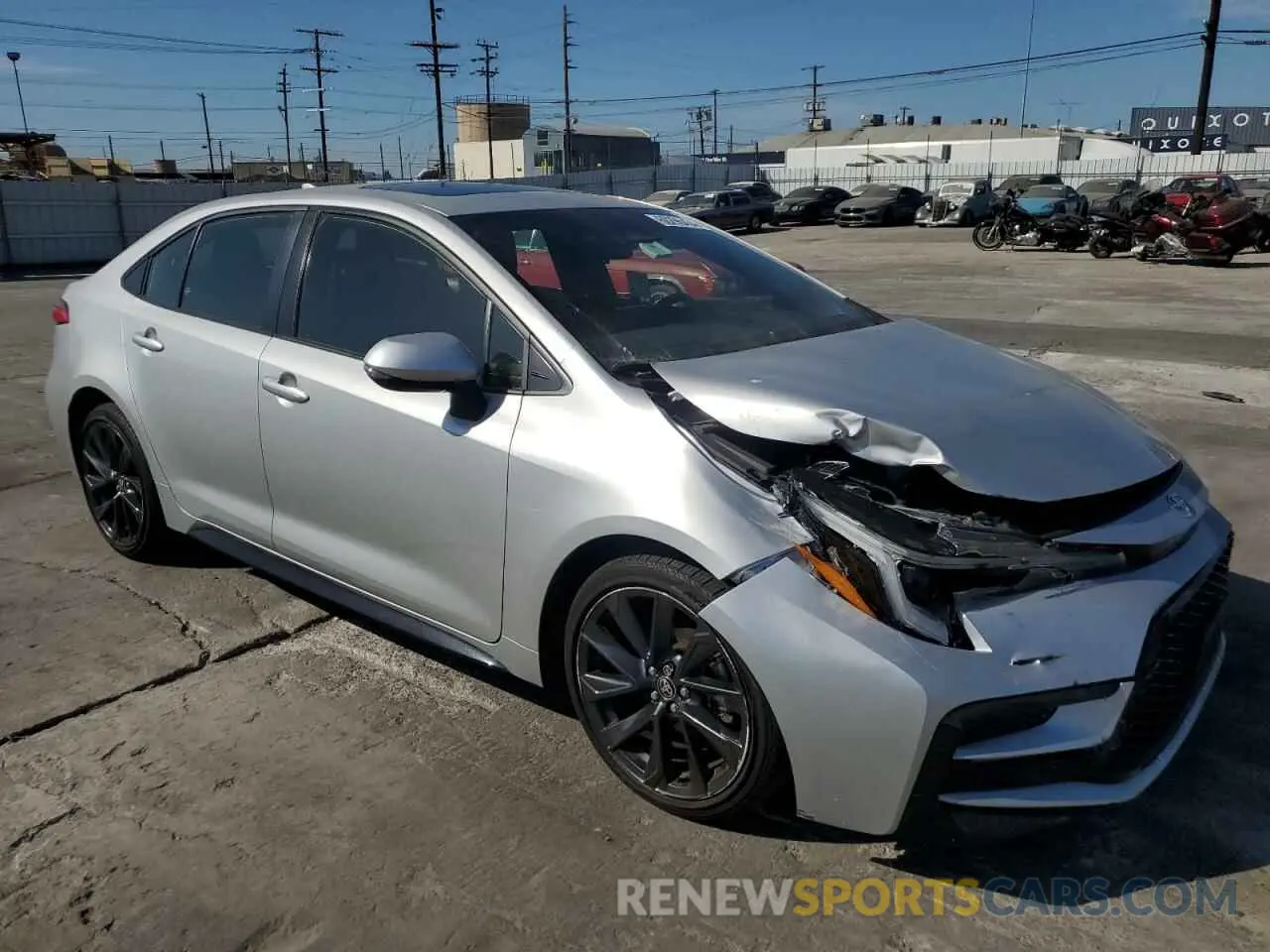 4 Photograph of a damaged car JTDP4MCEXP3514674 TOYOTA COROLLA 2023