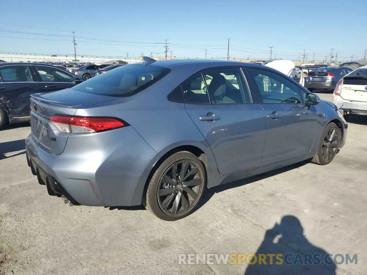 3 Photograph of a damaged car JTDP4MCEXPJ101830 TOYOTA COROLLA 2023