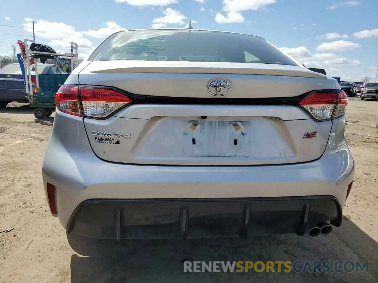 6 Photograph of a damaged car JTDS4MCE1PJ102472 TOYOTA COROLLA 2023