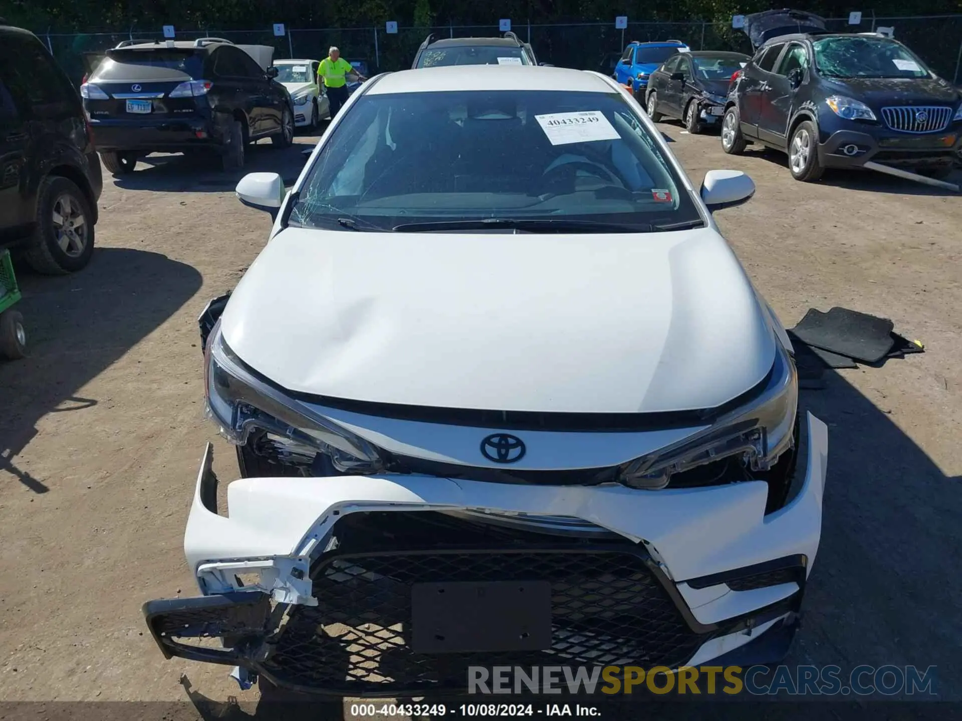 12 Photograph of a damaged car JTDS4MCE4P3518486 TOYOTA COROLLA 2023