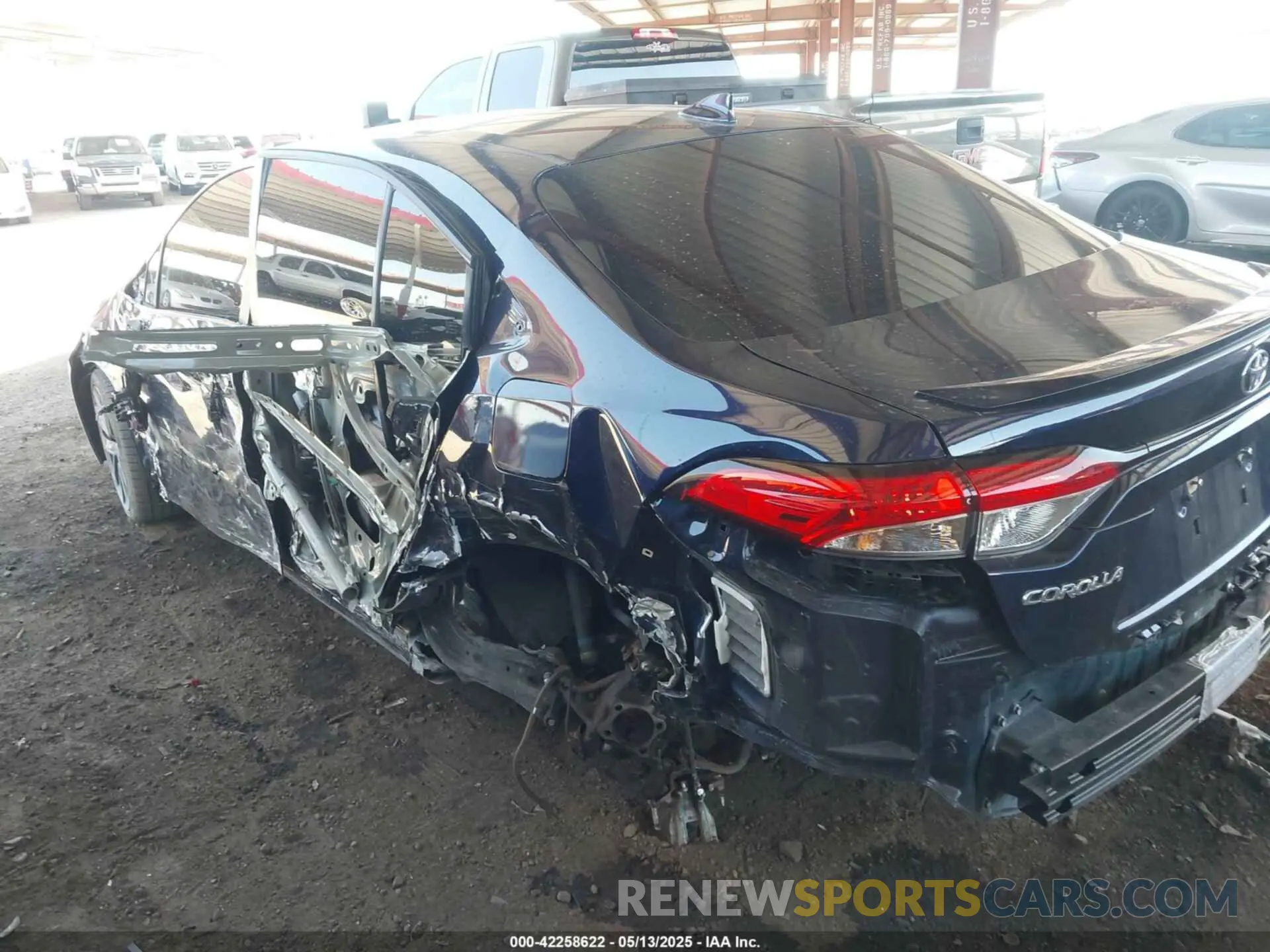 3 Photograph of a damaged car JTDS4MCE5PJ102202 TOYOTA COROLLA 2023