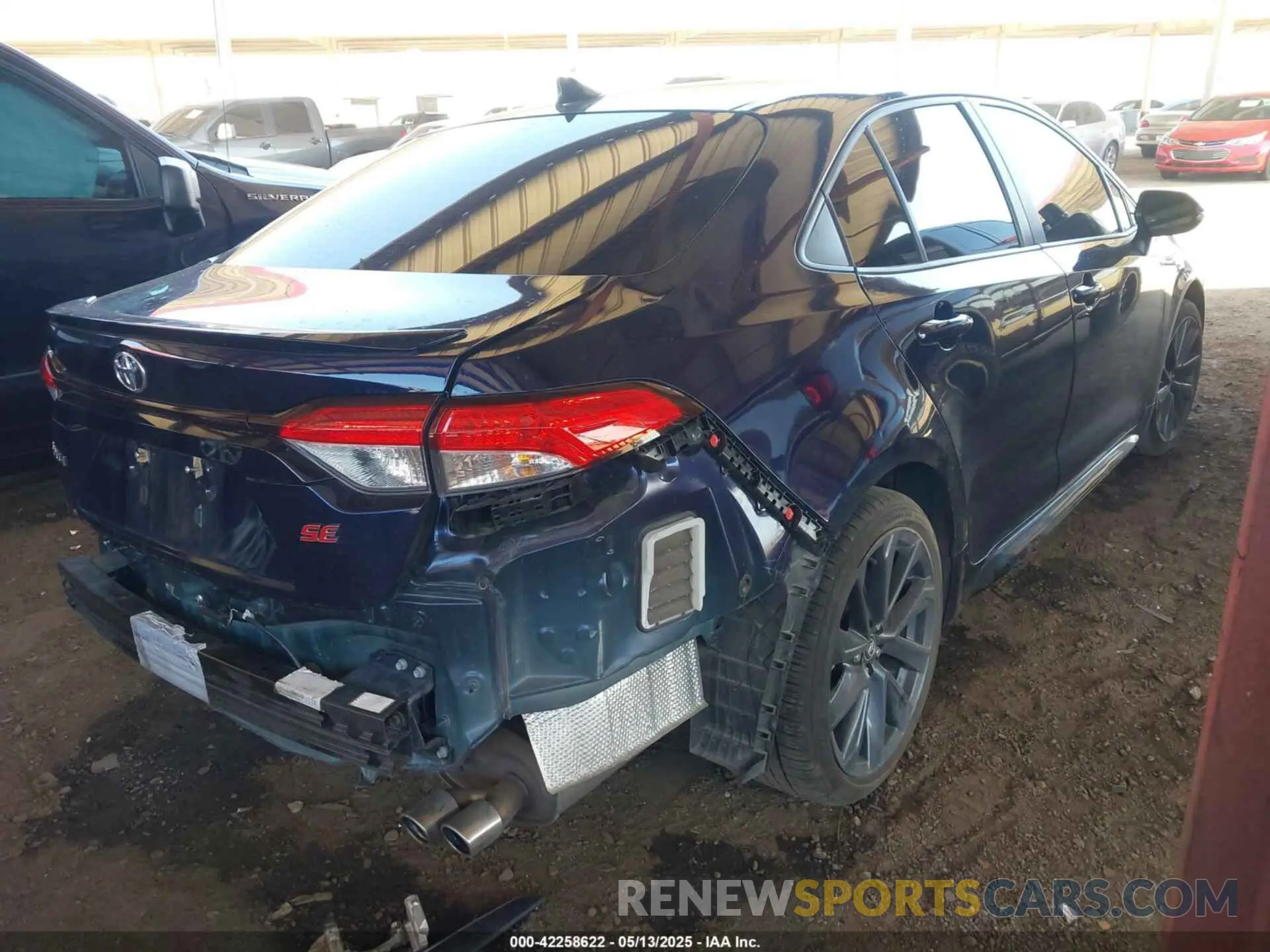 4 Photograph of a damaged car JTDS4MCE5PJ102202 TOYOTA COROLLA 2023