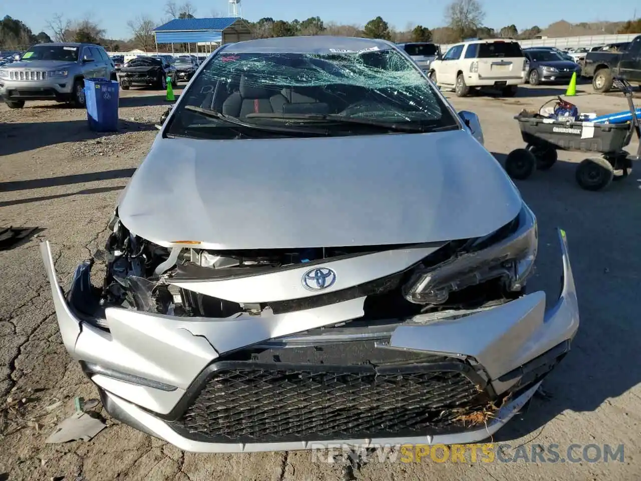 5 Photograph of a damaged car JTDS4MCE6P3517579 TOYOTA COROLLA 2023