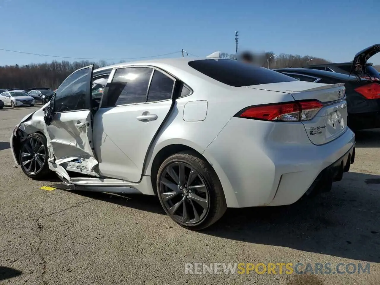 2 Photograph of a damaged car JTDS4MCE6PJ101477 TOYOTA COROLLA 2023