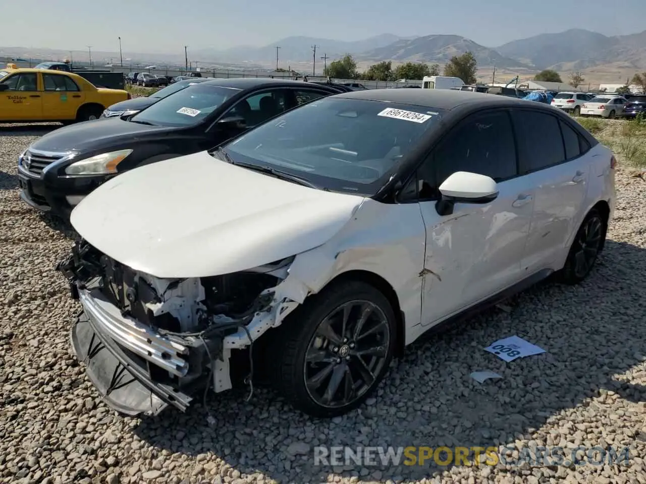 1 Photograph of a damaged car JTDS4MCE7P3515873 TOYOTA COROLLA 2023