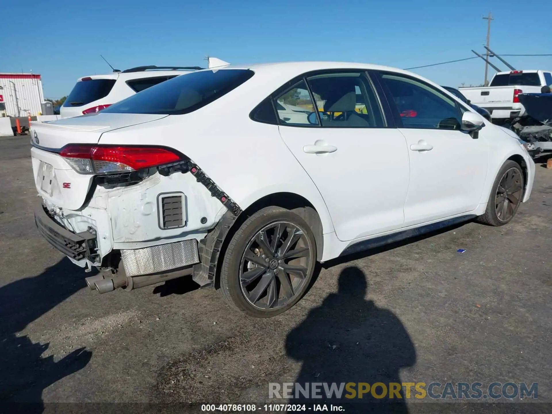 4 Photograph of a damaged car JTDS4MCE7P3516943 TOYOTA COROLLA 2023